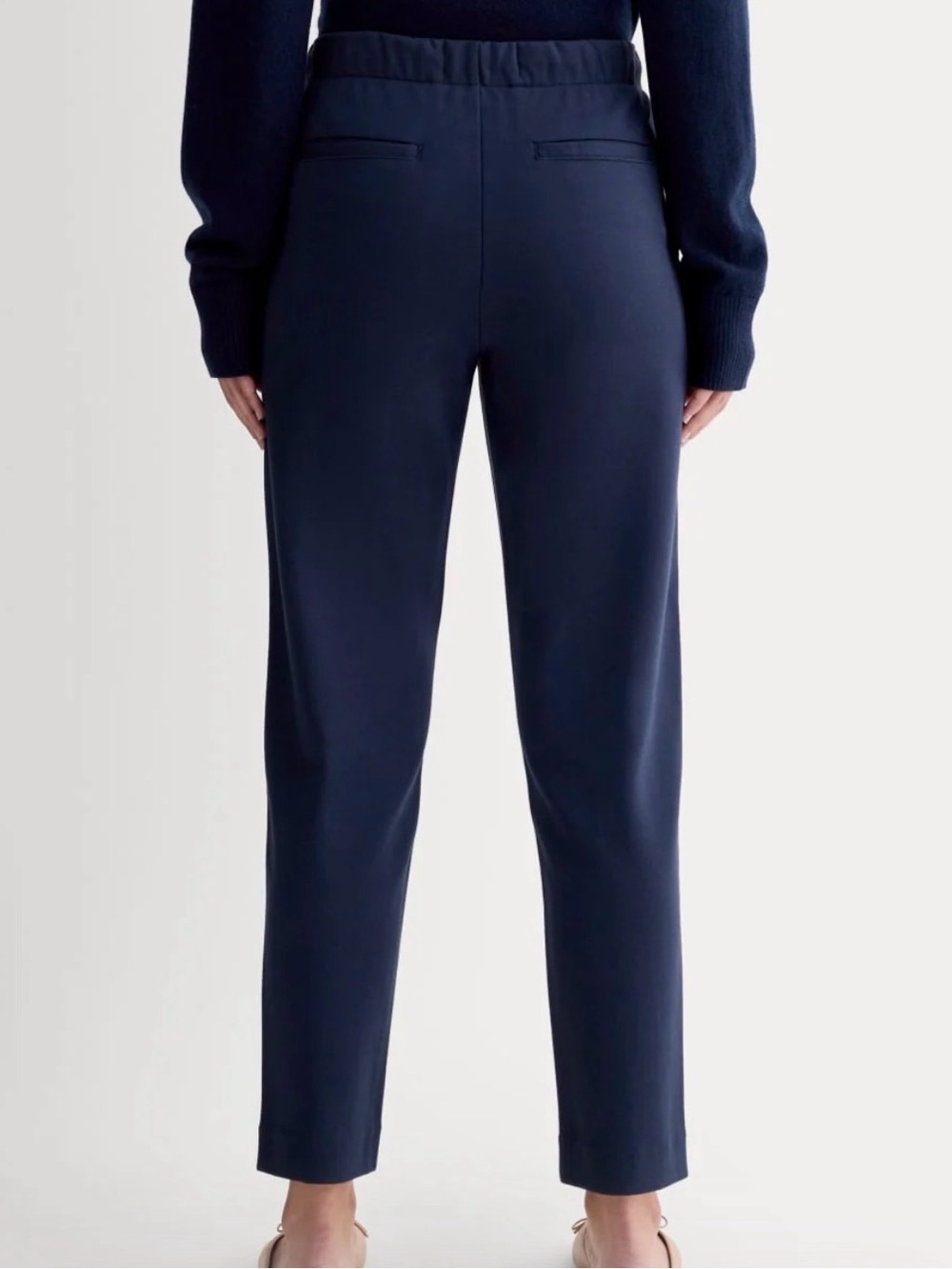 Everlane Navy Dream Pull-On Pants Size Medium